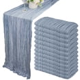thumbnail image 1 of Estopilla Table Runner Fivenl de 10 pies, color azul empolvado (paquete de 12), 1 of 7