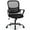 Black with Fixed Armrest, variant on Kadyn Armless Home Office Chair with Adjustable Height, 360° Rolling Swivel Computer Task Chair without Arm for Study Room, Bedroom, Black