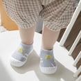 thumbnail image 6 of Unsex Baby First Walking Shoes boy Girl Infant No-Sliper Lightweight Sneakers,6 12 18 24 36 Months Toddler Protect Toes Sock Shoes, 6 of 7