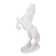 thumbnail image 1 of Escultura de caballo de Resina Sincero Adorno de decoración de escritorio Blanco, 1 of 10