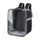 thumbnail image 4 of Mochila para gatos Fernando mochila de viaje portátil con parte delantera transparente color negro, 4 of 8
