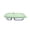 Green-GN Home Decor, variant on JJV Stainless Steel 2 Compartment Bento Box with Flexible Silicone Lid Leak Proof Seal and Microwave Safe for Snacks and Meal Prep 7.5x4.7x1.6in