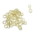 thumbnail image 2 of Bgsha 100pcs for DO-IT Mould Loops Fishing Sinkers Jigs Lure Wire Eyelets Splay Rings, 2 of 8