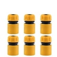 thumbnail image 1 of Quick Tap Water Connector Adapter,6Pcs 1/2in Quick Tap Garden Irrigation Hose Connector Garden Tools Precision Engineered, 1 of 8