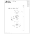thumbnail image 3 of Kingston Brass KTK110P0 Traditional Plumbing Toilet Trim Kit with Flange in Matte Black, 3 of 3