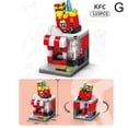 thumbnail image 1 of Plastic Building Blocks Set - Create Fun Food Stores & Scenes - Educational Toy for Kids, 1 of 1