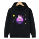 thumbnail image 2 of Sudadera informal de calle kawaii con dibujos animados de Hello Kitty para niños y niñas de 3 a 14 años con diseño de Sunshine, sudadera para deportes al aire libre para niños, 2 of 4
