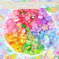thumbnail image 4 of 150Pcs 6 Mixed Colors Slime Charms Assorted Cute Jelly Embellishments, Random Bulk Flatback Resin Ornament Bear Star Kawaii Slime Accessories for Phone Junk Case, Scrapbooking Crafting & DIY Decor, 4 of 12