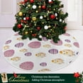 thumbnail image 6 of Coolnut Easter Eggs Christmas Tree Skirt 36", Easter Tree Skirt Double Layers Polyester Easter Tree Skirt for Easter Holiday Party Decoration, 6 of 6