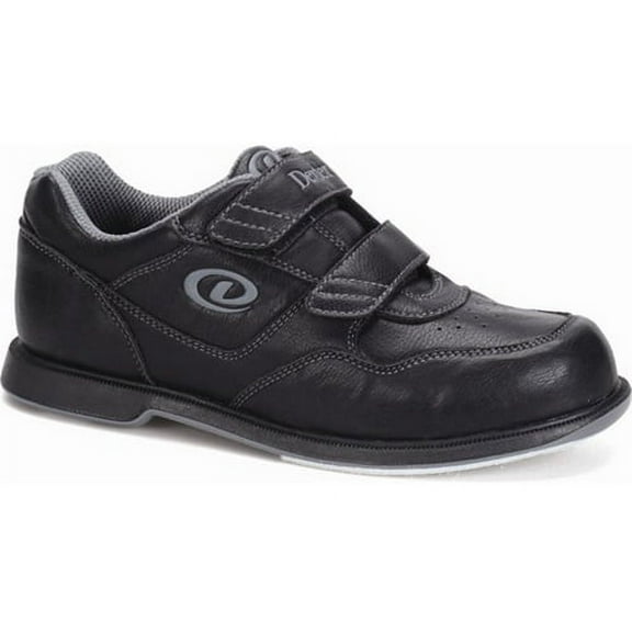 Dexter V Strap Black Men's Bowling Shoes, Size 13
