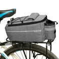 thumbnail image 1 of Insulated Trunk Cooler Bag Cycling Bicycle Rear Rack Storage Luggage Bag Reflective MTB Bike Pannier, 1 of 8