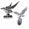 thumbnail image 6 of KRONDO 1PC Decoration Car Bonnet Front Hood Eagle Ornament Badge Auto Front Car Emblem Modification Eagle Accessories 3D Cover, 6 of 9