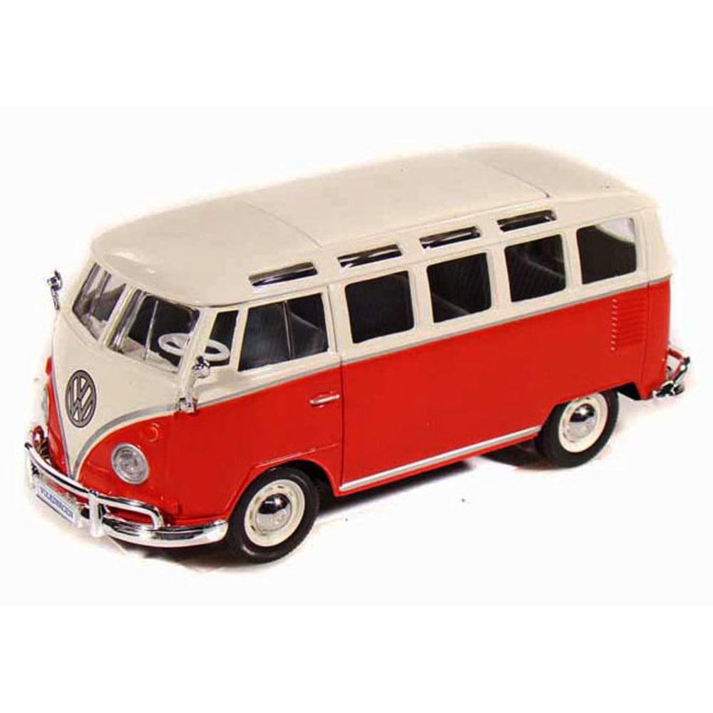 Volkswagen Van "Samba" Bus, Red & Beige Maisto 31956 1/25 (1/24)Ãƒâ