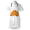 thumbnail image 4 of Fall Apron, Abstract Umbrella from Fallen Leaves of Blossoming Trees in the Autumn Season Print, Unisex Kitchen Bib with Adjustable Neck for Cooking Gardening, Adult Size, Multicolor, by Ambesonne, 4 of 4
