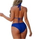thumbnail image 5 of Traje de baño para mujer, estilo bikini de Europa y América, con efecto lavado, para mujer., 5 of 5