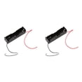 thumbnail image 2 of Sidaley 10 Uds soportes de de plástico cajas de almacenamiento AA recargable caja con cable pieza de juguete negro Negro como se muestra 2piezas, 2 of 6