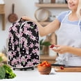 thumbnail image 3 of HELLHERO Cherry Blossom Pattern Coffee Machine Dust Cover for Home Kitchen Protective Dustproof Food Processor Cover, 3 of 6