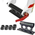 thumbnail image 4 of Langgg Bike Roof Rack Aluminum Alloy Front Fork Block Locking Mount Axle Carrier Adapters Trailers Replacement Supplies, 4 of 6
