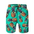 thumbnail image 2 of Bañador divertido de piña para hombre, pantalones cortos de playa para tabla de Surf, ropa deportiva, traje de baño, calzoncillos de verano, XXS-6XL Fivean unisex, 2 of 2
