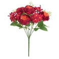 thumbnail image 2 of Peonies Artificial Flowers Fake Hydrangea Silk Peony Bouquet Bulk for Vase Floral Arrangements Wedding Arch Decor Centerpiece Table Decorations, 2 of 9