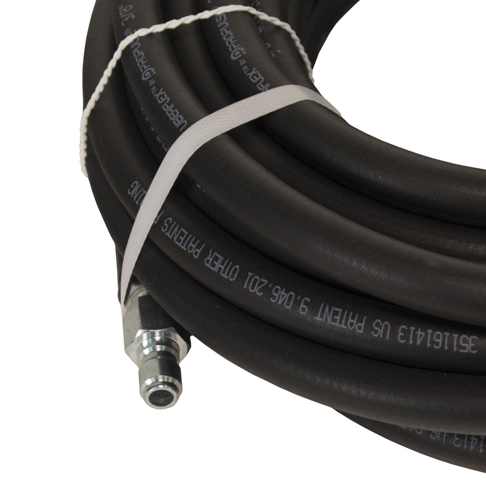 Propulse 4000 PSI 3/8 x 100 Uberflex Non Marking Pressure Washer Hose with Couplers Schieffer Co 