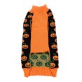thumbnail image 2 of Suéter de perro de calabaza suéter de punto cálido de moda para perros de Halloween lindo elástico agradable para la piel para cachorros ANGGREK Otros, 2 of 8