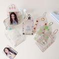 thumbnail image 3 of INS Star 3 Inch Kpop Photocard Holder Pvc Kawaii Clear Photo Card Holder Bag Pendant School Stationery Id Card Holder, 3 of 9