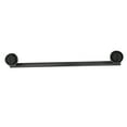 thumbnail image 6 of Towel Bar 304 Stainless Steel 18inch Matte Black Bath Single Bars Towel Rack Rod Bathroom Toilet Kitchen Towel Shelf, 6 of 8