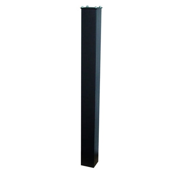 Mail Boss Black Heavy-Duty Square Mailbox Post 7121