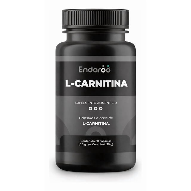 L- Carnitina 60 Cápsulas 1000 Mg Por Porción Sin Sabor