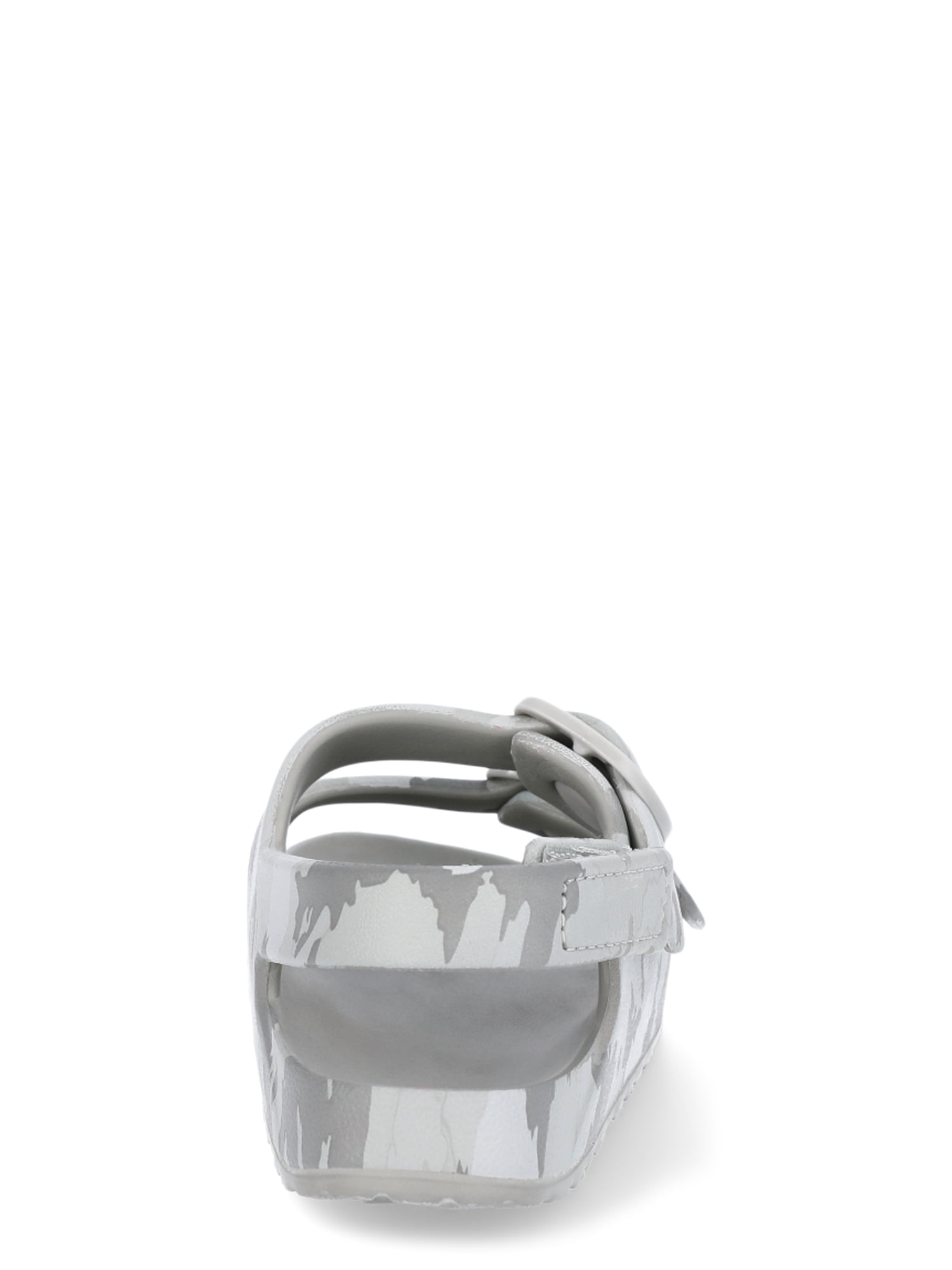 Wonder Nation Toddler Kids EVA Two Buckle Sandal, 2- Pack