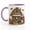 Black, variant on Accent Mug Custom Name Halloween Baking Ceramic Coffee Cup for Bakers