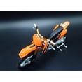 thumbnail image 6 of Open Box KTM 525SX DIRT BIKE MOTORCYCLE ORANGE 1/18 SCALE DIORAMA DIECAST MODEL BIKE, 6 of 7