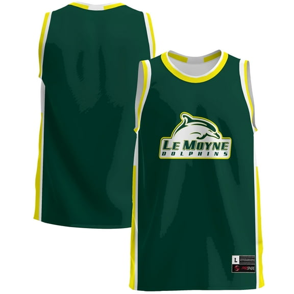 Men's GameDay Greats Green Le Moyne Dolphins Lightweight Basketball Jersey