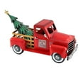 thumbnail image 2 of Zaer Ltd. Metal Holiday Truck with a Removable Christmas Tree (Red), 2 of 2