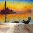 thumbnail image 2 of wall26 - San Giorgio Maggiore at Dusk by Claude Monet - French Impressionism - Plein Air Landscape - Peel and Stick Large Wall Mural, Removable Wallpaper, Home Decor - 66x96 inches, 2 of 7