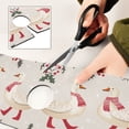 thumbnail image 6 of Yayeee Faucet Mat for Kitchen Sink 14.7" Diatomite Long Splash Guard Pad, Winter Geese, 2 Pack, 6 of 7