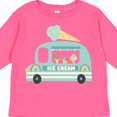 thumbnail image 4 of Inktastic Cute Ice Cream Truck Boys or Girls Long Sleeve Toddler T-Shirt, 4 of 5