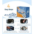 thumbnail image 2 of FVSA Washing Machine Cleaner Tablets, Deep Cleaning Odor Eliminator for Front and Top Load HE Washers, 12 Count, 2 of 9