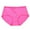 Hot Pink, variant on Scyoekwg Women's Cotton Underwear Hipster Panties Stretchy Comfort High Waisted Underwear Bikini Underwear Knickers Briefs(Rose Gold,L)