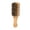 Brown, variant on WUSUOWEI 1 Piece Unisex Hair Comb and Beard Brush,Slick Back Hair Brush for Smoothing Ponytail,Soft Styling Edge Control Brushes for Sleek Hair,Wooden Tail Pointed Handle Brushes Backcombing