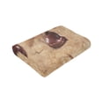 thumbnail image 6 of Wijzvio Chocolate Chip Cookie Throw Blanket Soft Fuzzy Fleece Blanket For Couch Bed Living Room Decoration 40"X30", 6 of 9