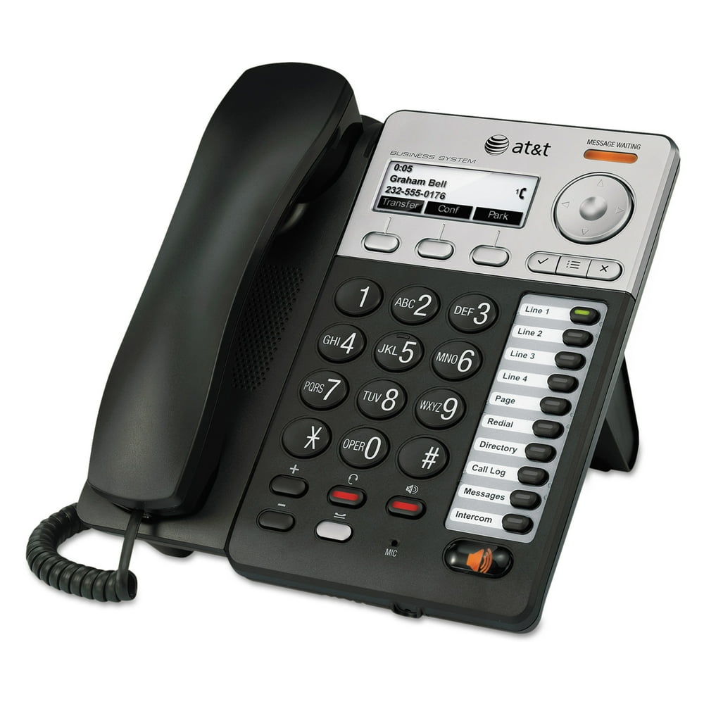AT&T Syn248 SB35025 Corded Deskset Phone System, For Use with SB35010