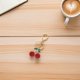 thumbnail image 4 of unbranded Charm Llavero En De Cereza Roja Con Para Decorar Y, 4 of 7