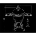 thumbnail image 5 of Pit Boss 24" Ceramic Charcoal Kamado Grill, 5 of 5