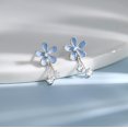 thumbnail image 5 of 925 Sterling Silver Daisy Earrings Studs for Women Girls Pretty Flowers Stud Earrings, 5 of 5