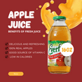 Everfresh 100 Apple Juice 16oz Pure Orchard Bliss in Every Sip