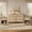 Reclaimed Light Oak, variant on SICOTAS 3-Piece Rattan Bedroom Furniture Set - 6-Drawer Dresser (56.85") & 2 Nightstands, Boho Bedroom Set Furniture with Storage for King Size