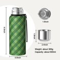 thumbnail image 7 of Christmas 20oz Stainless Steel Thermal Bottle with Tea Filter and Cup Lid, Vacuum Insulated Coffee Mug with 316L Inner Liner, Leakproof Travel Thermos for Office, Commute & Outdoor, 7 of 7