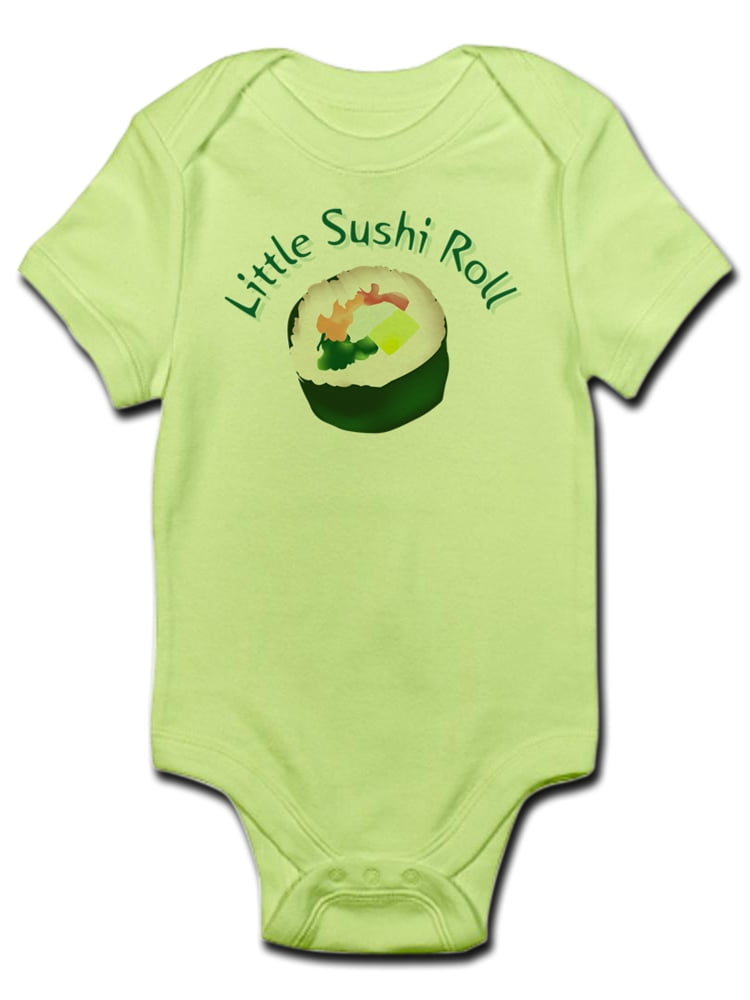 sushi baby onesie